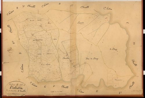 L'Abietta. - Plan de section, B5