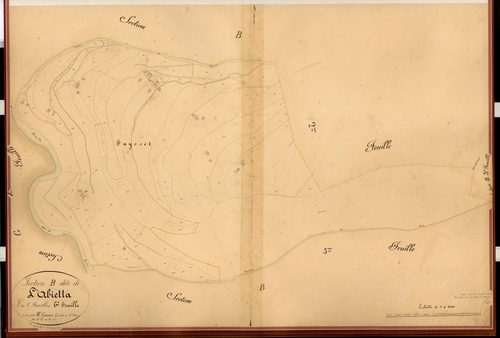 L'Abietta. - Plan de section, B6
