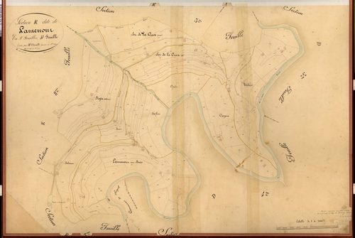 Lamenour. - Plan de section, E4