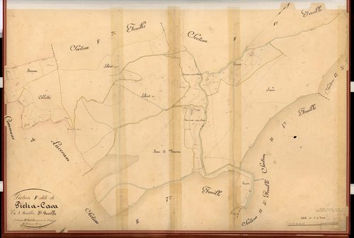Pietra-Cava. - Plan de section, F3
