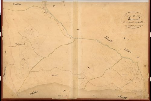 Patronel. - Plan de section, G2