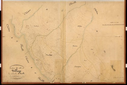 Le Village. - Plan de section, H3