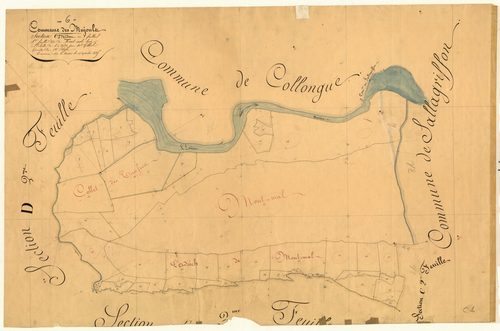 Adom, Mont-Mal. - Plan de section, C1