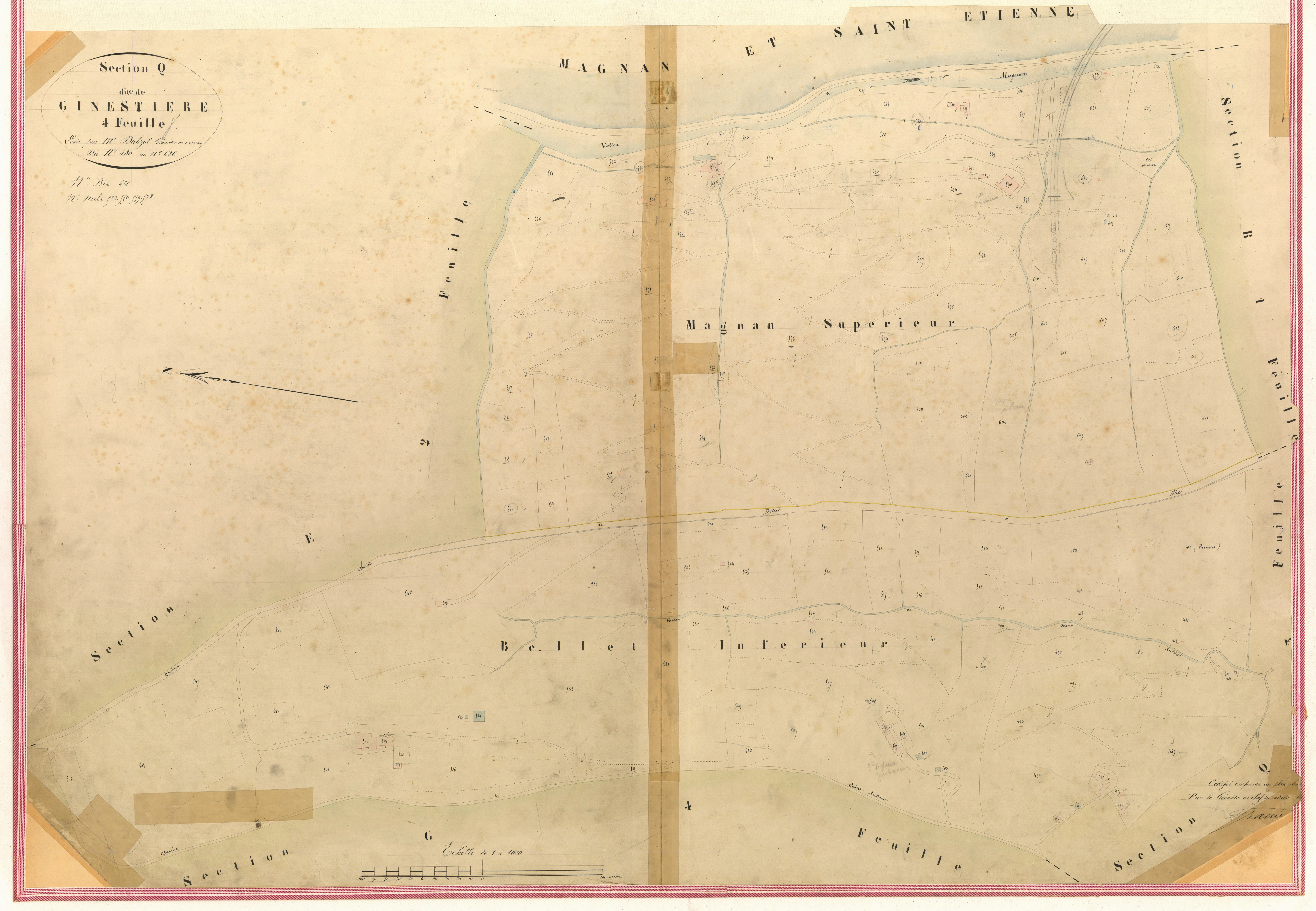 Ginestiera. - Plan de section, II-Q4