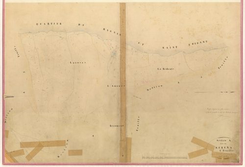 Serena. - Plan de section, III-A1