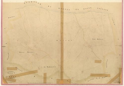 Serena. - Plan de section, III-A2