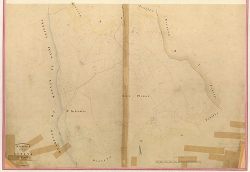 Serena. - Plan de section, III-A3