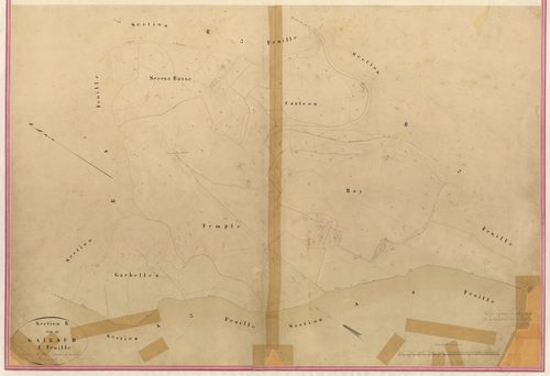 Gairaud. - Plan de section, III-B1