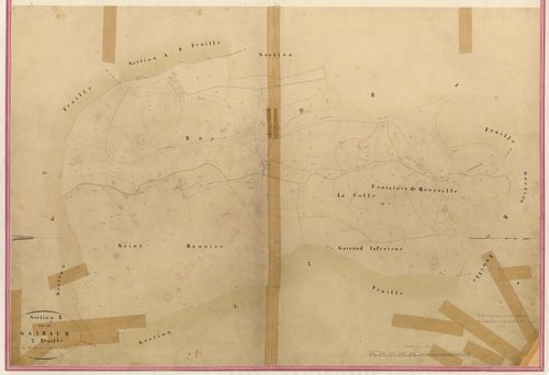 Gairaud. - Plan de section, III-B2