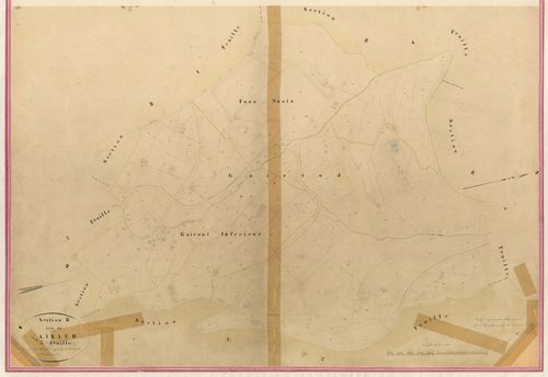 Gairaud. - Plan de section, III-B3