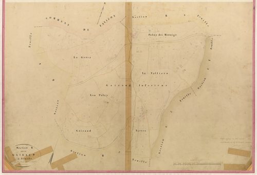 Gairaud. - Plan de section, III-B5