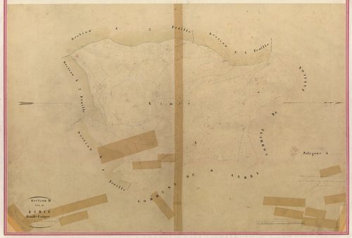 Rimié. - Plan de section, III-D