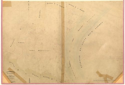 Cimiez. - Plan de section, III-F3