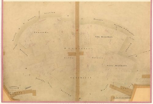 Carabacel. - Plan de section, III-H1