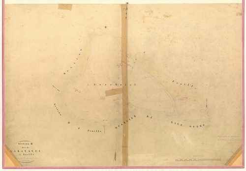 Carabacel. - Plan de section, III-H5