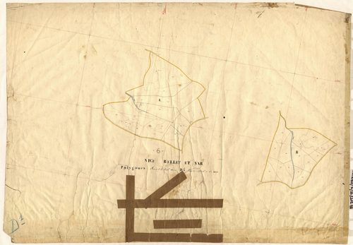 Bellet Inférieur (développement). - Plan de section, II-D1(d)