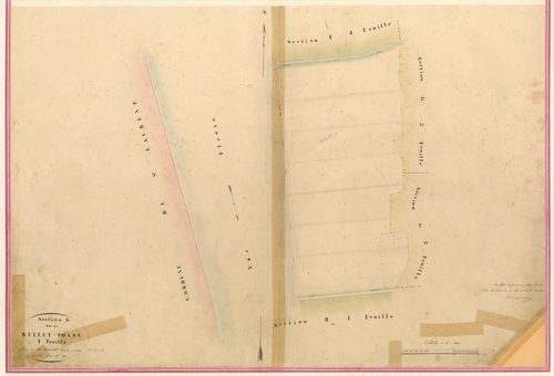 Bellet Toasc. - Plan de section, II-G1