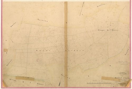 Bellet Toasc. - Plan de section, II-G2