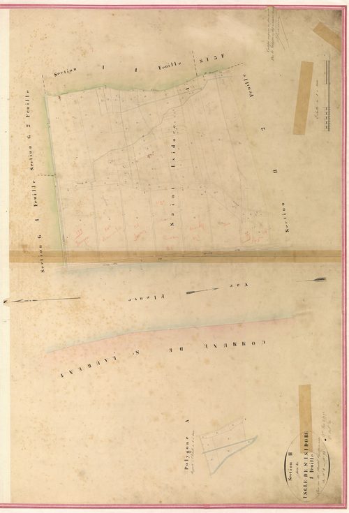 Iscle de Saint Isidore. - Plan de section, II-H1