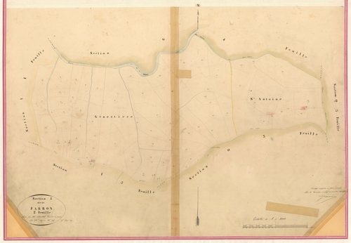 Fabron. - Plan de section, II-I2