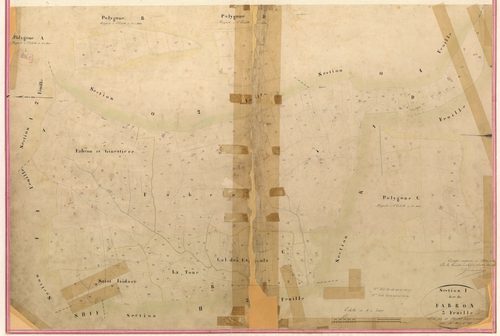 Fabron. - Plan de section, II-I3