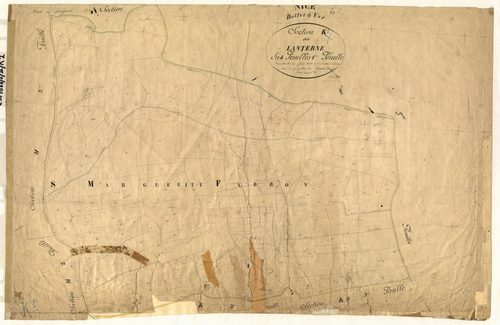 Lanterne. - Plan de section, II-K1
