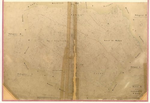 Lanterne. - Plan de section, II-K4