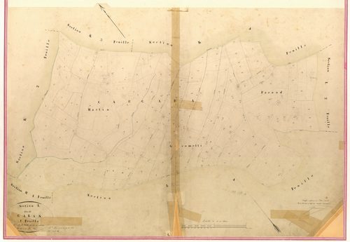 Carras. - Plan de section, II-L1
