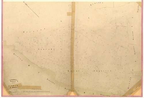 Carras. - Plan de section, II-L4