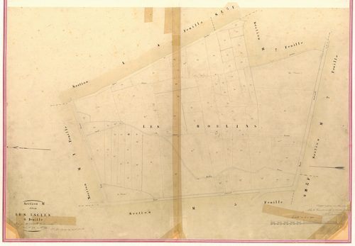 Iscles. - Plan de section, II-M6