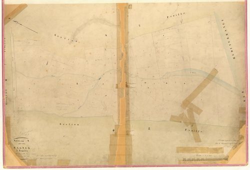 Sagnes. - Plan de section, II-N1
