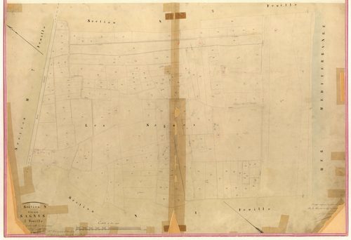 Sagnes. - Plan de section, II-N2