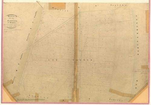 Sagnes. - Plan de section, II-N3
