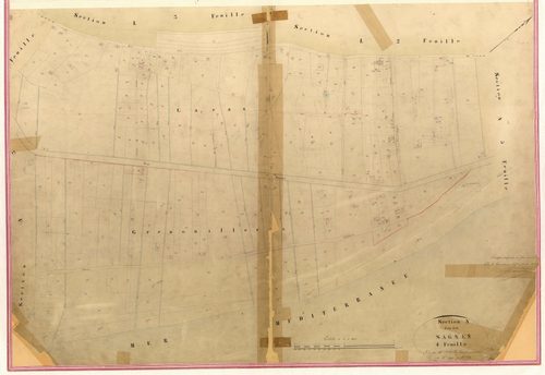 Sagnes. - Plan de section, II-N4