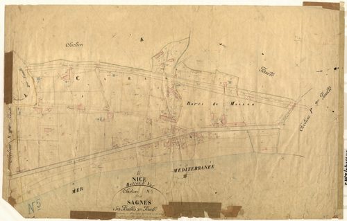 Sagnes. - Plan de section, II-N5