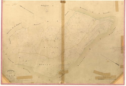 Terron. - Plan de section, II-O1