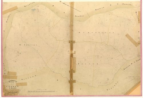 Terron. - Plan de section, II-O3