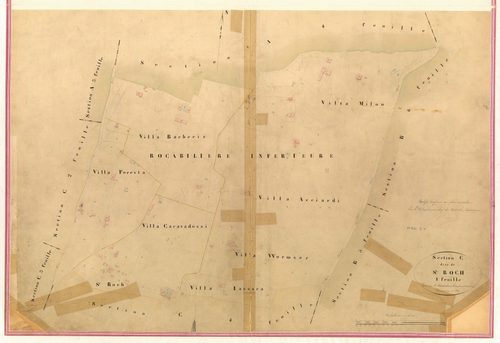 Saint-Roch. - Plan de section, IV-C1