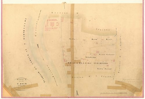 Saint-Roch. - Plan de section, IV-C2