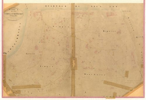 Limpia et Montboron. - Plan de section, IV-E1