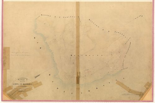 Limpia et Montboron. - Plan de section, IV-E3
