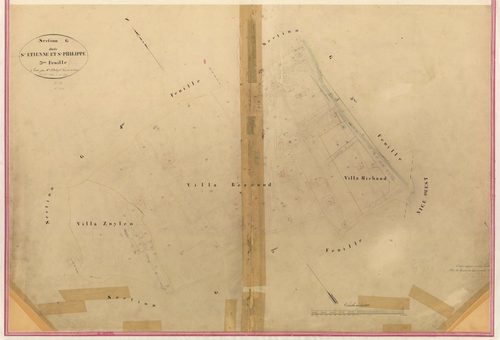 Saint-Etienne. - Plan de section, I-G3