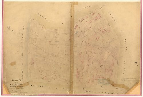Beaulieu. - Plan de section, VII-B