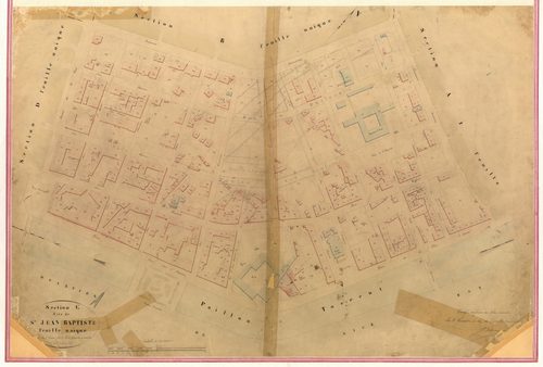 Saint-Jean-Baptiste. - Plan de section, VII-C