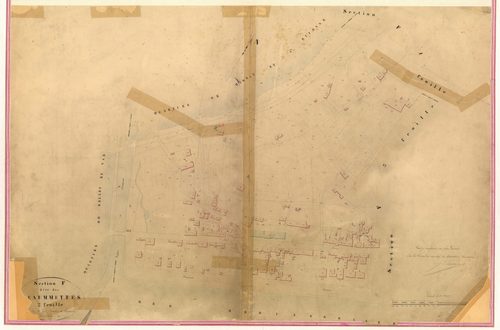 Baumettes. - Plan de section, VII-F2