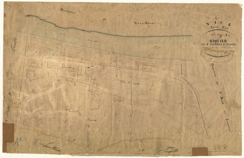Riquier. - Plan de section, VI-A1
