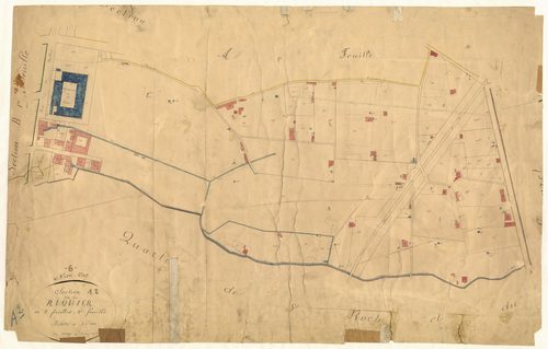 Riquier. - Plan de section, VI-A2
