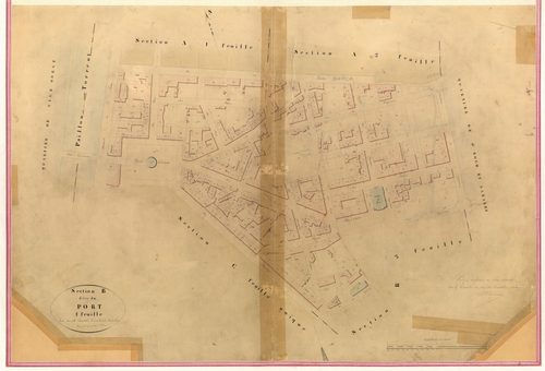 Port. - Plan de section, VI-B1