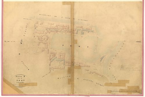 Port. - Plan de section, VI-B2