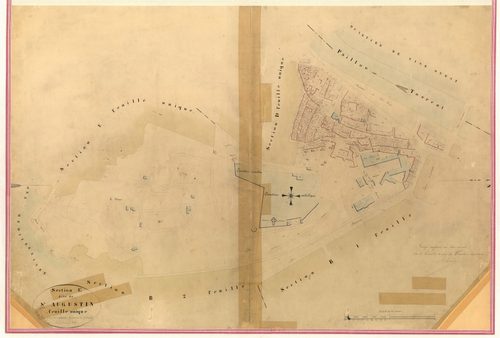 Saint-Augustin. - Plan de section, VI-C